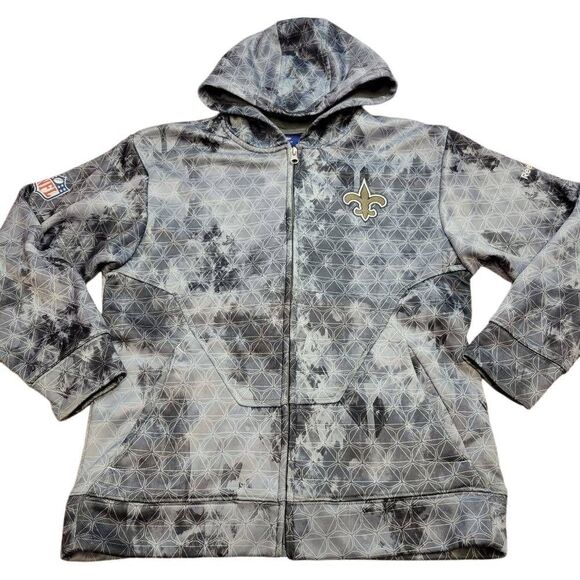 NFL Reebok Jacket- New Orleans Saints M10/12 - Picture 1 of 7